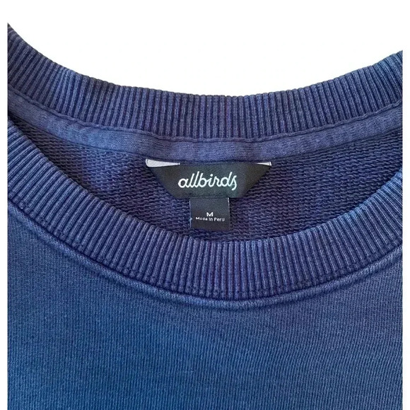 Allbirds Men’s R&R Sweatshirt Navy Size Medium - Picture 10 of 12
